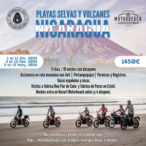 NICARAGUA – PLAYAS Y VOLCANES