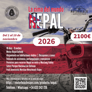 Nepal en moto