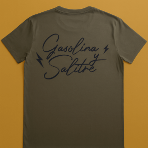 Camiseta Motorbeach: GASOLINA Y SALITRE