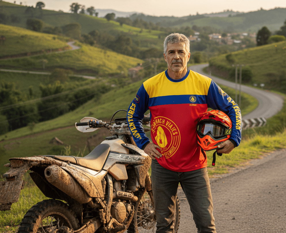 Camiseta de Enduro- Edición Limitada- Viaje Colombia