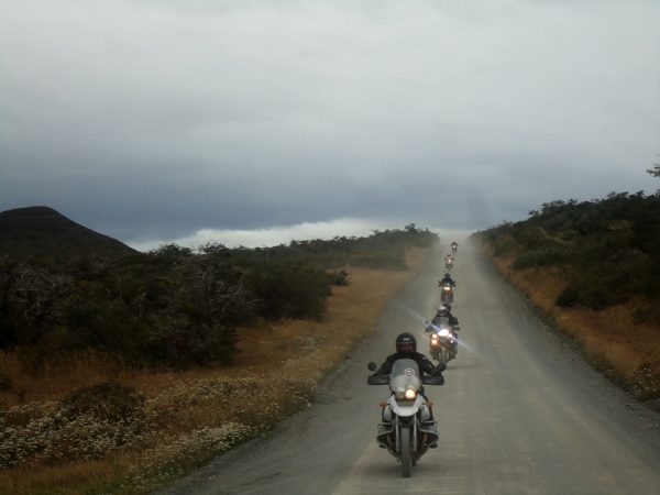 Carretera Austral en moto, Chile.