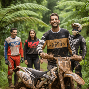 Camiseta Técnica Enduro “X YEARS EDITION“ – DORADA