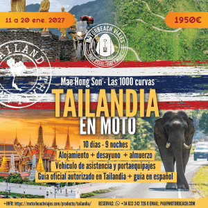 TAILANDIA en moto