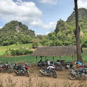 TAILANDIA en moto.