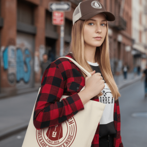 Totebag Motorbeach Logo Negra