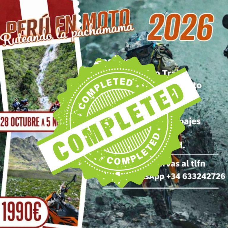 Viaje en moto por Perú con Motorbeach Viajes