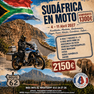 Sudáfrica en Moto